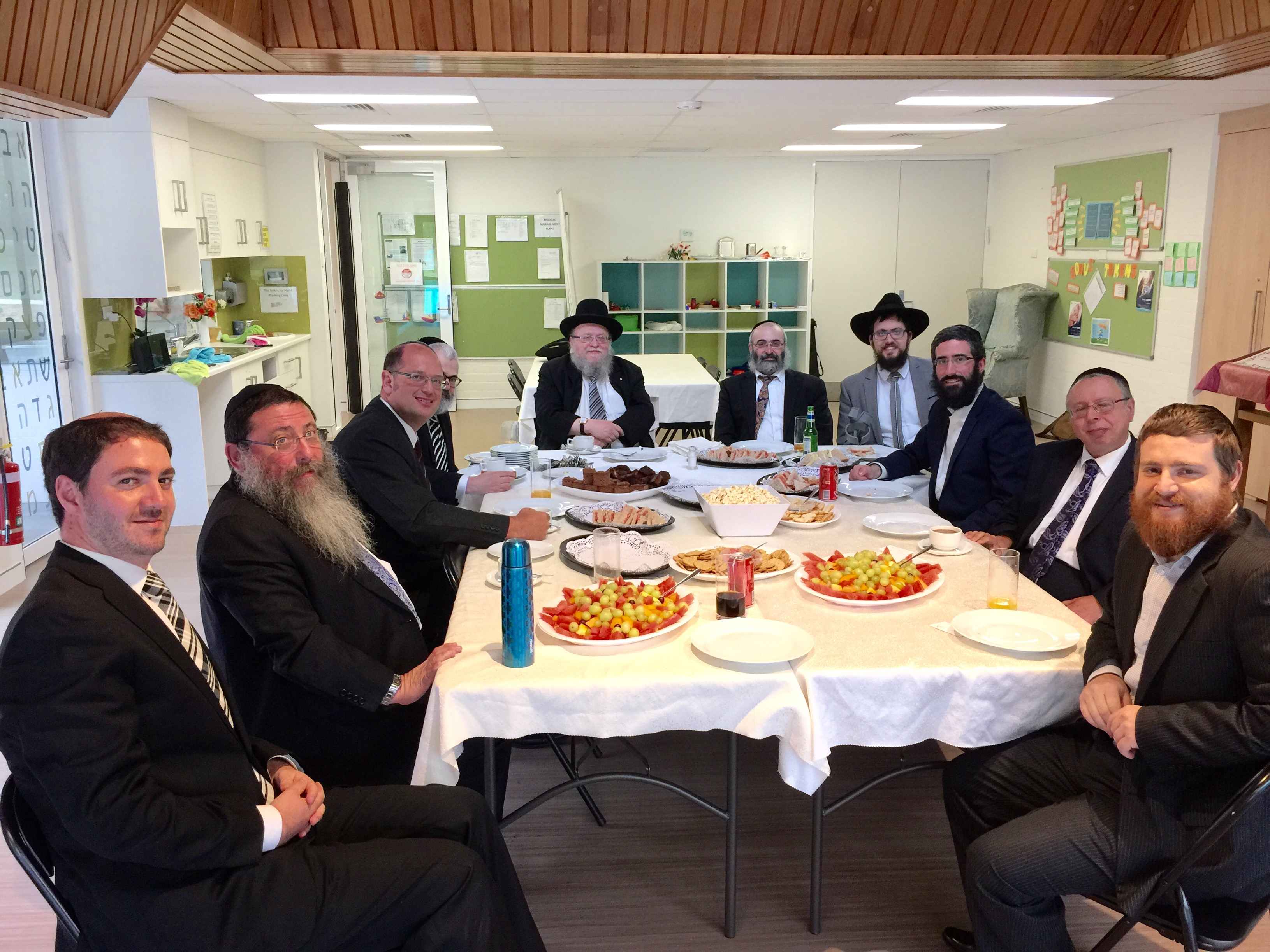 Lunch with Rabbonim in Chabad ACT copy.jpg